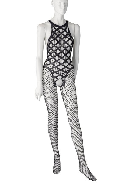 画像9: G332 black | ボディストッキング・黒・オープンクロッチ   | 高級Sexyランジェリー Obsessive (9)