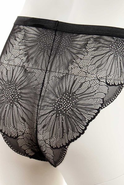 画像10: Mibelia panties | ショーツ・ブラック・レース   | 高級Sexyランジェリー Obsessive (10)