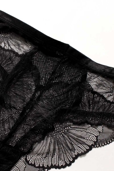 画像14: Mibelia panties | ショーツ・ブラック・レース   | 高級Sexyランジェリー Obsessive (14)