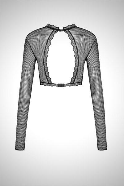 画像18: Mibelia top |トップス・オープンバスト・ワイヤーあり・ブラック・レース   | 高級Sexyランジェリー Obsessive (18)