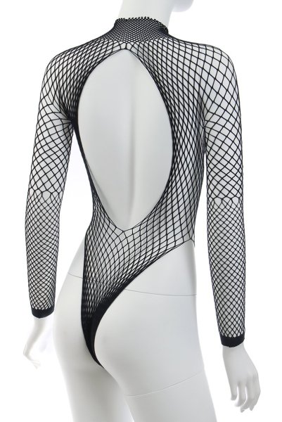 画像10: B125 teddy | ボディストッキングテディ・黒   | 高級Sexyランジェリー Obsessive (10)