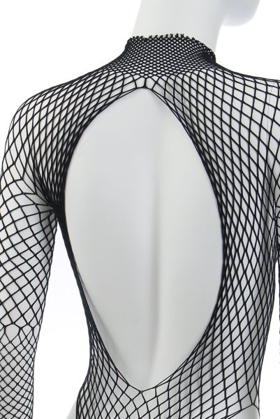 画像12: B125 teddy | ボディストッキングテディ・黒   | 高級Sexyランジェリー Obsessive (12)