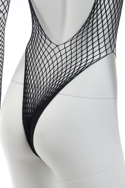 画像14: B125 teddy | ボディストッキングテディ・黒   | 高級Sexyランジェリー Obsessive (14)