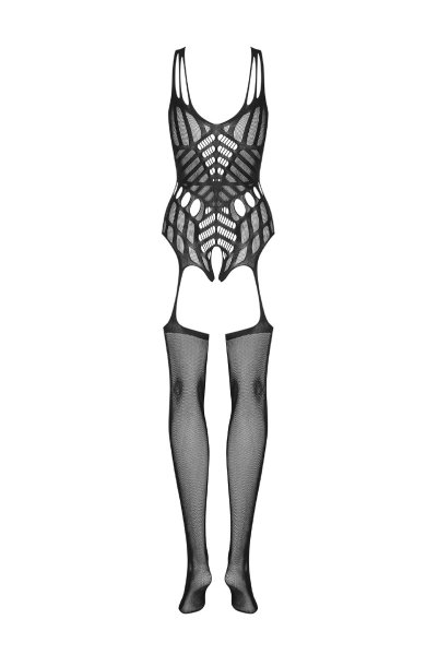 画像2: Bodystocking G139 | ボディストッキング・クロッチレス・ブラック   |  obsessive 高級Sexyランジェリー (2)