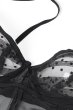 画像16: Nuites chemise  |スリップドレス（ワイヤーあり・ドット・シースルー・ブラック） | Obsessive 高級Sexyランジェリー【即日発送・サイズ交換NG・メール便対象】輸入下着・ランジェリー   (16)