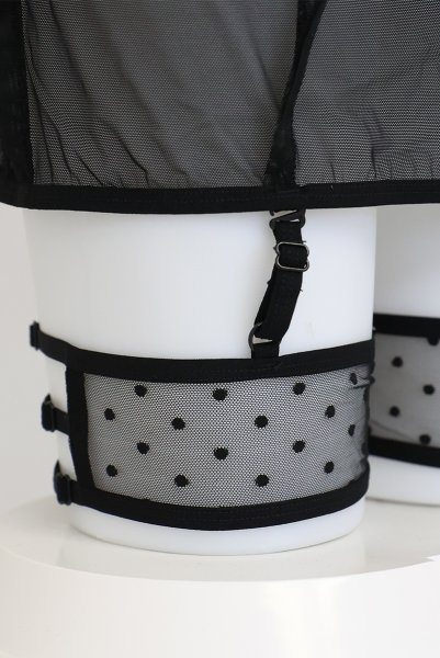 画像27: Nuites chemise  |スリップドレス（ワイヤーあり・ドット・シースルー・ブラック） | Obsessive 高級Sexyランジェリー【即日発送・サイズ交換NG・メール便対象】輸入下着・ランジェリー   (27)