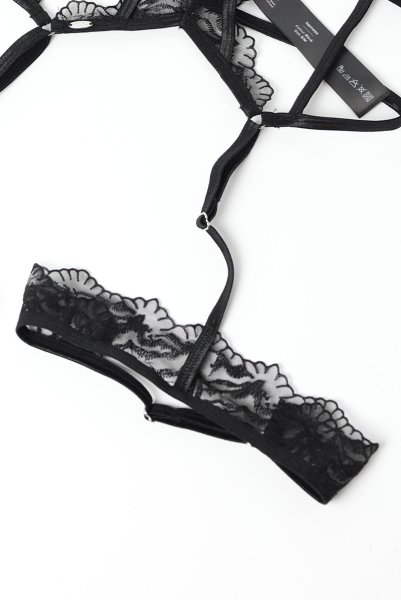 画像13: Hersis harness | ボディーハーネス(ブラック・ストラップ )   | Obsessive 高級Sexyランジェリー【 即日発送・サイズ交換NG・メール便対象】輸入下着・ランジェリー   (13)