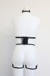 画像16: Hersis harness | ボディーハーネス（ブラック・ストラップ ）   | Obsessive 高級Sexyランジェリー【 即日発送・サイズ交換NG・メール便対象】輸入下着・ランジェリー   (16)