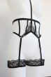 画像17: Hersis harness | ボディーハーネス（ブラック・ストラップ ）   | Obsessive 高級Sexyランジェリー【 即日発送・サイズ交換NG・メール便対象】輸入下着・ランジェリー   (17)