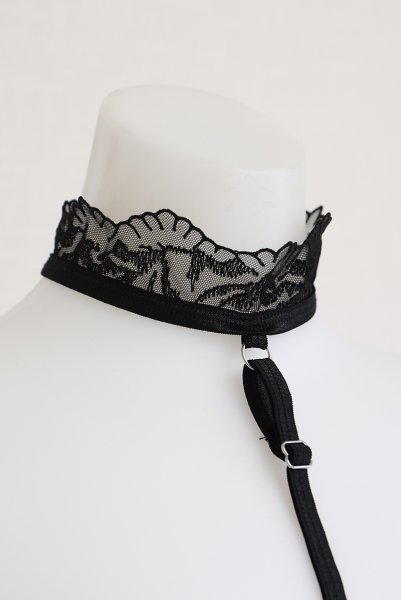 画像20: Hersis harness | ボディーハーネス(ブラック・ストラップ )   | Obsessive 高級Sexyランジェリー【 即日発送・サイズ交換NG・メール便対象】輸入下着・ランジェリー   (20)