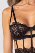 画像5: Hersis crotchess teddy | クロッチレステディ（ワイヤーあり・シースルー・ブラック）  | Obsessive 高級Sexyランジェリー【即日発送・サイズ交換NG・メール便対象】輸入下着・ランジェリー    (5)