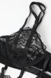 画像13: Hersis crotchess teddy | クロッチレステディ（ワイヤーあり・シースルー・ブラック）  | Obsessive 高級Sexyランジェリー【即日発送・サイズ交換NG・メール便対象】輸入下着・ランジェリー    (13)