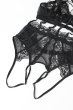 画像15: Hersis crotchess teddy | クロッチレステディ（ワイヤーあり・シースルー・ブラック）  | Obsessive 高級Sexyランジェリー【即日発送・サイズ交換NG・メール便対象】輸入下着・ランジェリー    (15)