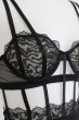 画像20: Hersis crotchess teddy | クロッチレステディ（ワイヤーあり・シースルー・ブラック）  | Obsessive 高級Sexyランジェリー【即日発送・サイズ交換NG・メール便対象】輸入下着・ランジェリー    (20)