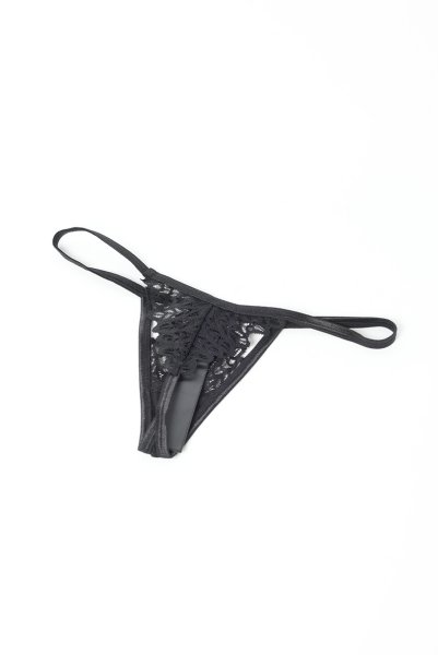 画像16: Donarella babydoll  |スリップドレス＆タンガ＆チョーカー（ワイヤーあり・レース・ブラック） | Obsessive 高級Sexyランジェリー【即日発送・サイズ交換NG・メール便対象】輸入下着・ランジェリー   (16)