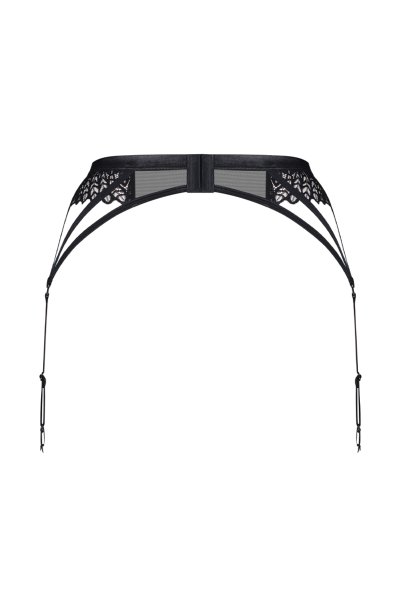 画像2: Donarella garter belt | ガーターベルト（レース・ブラック)  | 高級Sexyランジェリー Obsessive【即日発送・サイズ交換OK・メール便対象】輸入下着・ランジェリー   (2)