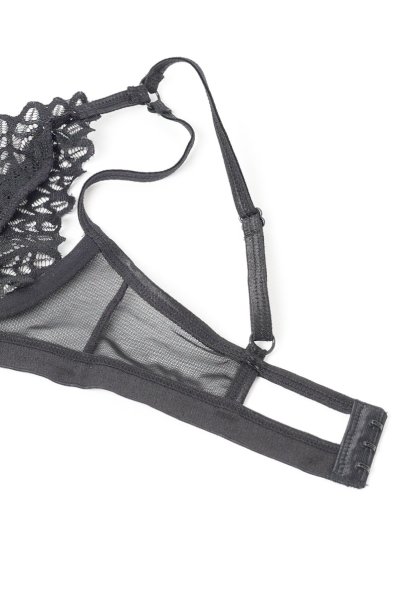画像10: Donarella bra | ブラ（ワイヤーあり・レース・ブラック）| Obsessive 高級Sexyランジェリー【即日発送・サイズ交換NG・メール便対象】輸入下着・ランジェリー   (10)