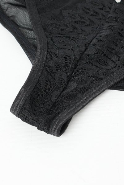 画像10: Donarella panties |ノーマルショーツ(レース・ブラック) | Obsessive 高級Sexyランジェリー【即日発送・サイズ交換NG・メール便対象】輸入下着・ランジェリー   (10)