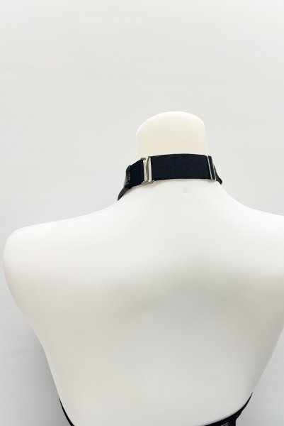 画像25: Dominna crotchess teddy | クロッチレステディ（ワイヤーなし・ボンテージ・フェイクレザー・ブラック）  | Obsessive 高級Sexyランジェリー【即日発送・サイズ交換NG・メール便対象】輸入下着・ランジェリー    (25)