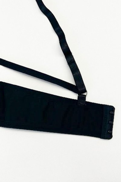 画像19: Dominna 2-pcs set｜ブラ＆タンガ2点セット（ワイヤーあり・ボンテージ・フェイクレザー・ブラック） | Obsessive 高級Sexyランジェリー【即日発送・サイズ交換NG・メール便対象】輸入下着・ランジェリー   (19)