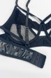 画像20: Dominna 2-pcs set｜ブラ＆タンガ2点セット（ワイヤーあり・ボンテージ・フェイクレザー・ブラック） | Obsessive 高級Sexyランジェリー【即日発送・サイズ交換NG・メール便対象】輸入下着・ランジェリー   (20)