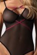 画像7: Novenes  teddy | テディ（ワイヤーあり・シースルー・ブラック）  | Obsessive 高級Sexyランジェリー【即日発送・サイズ交換NG・メール便対象】輸入下着・ランジェリー    (7)