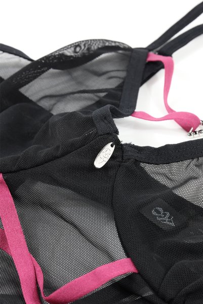 画像11: Novenes  teddy | テディ(ワイヤーあり・シースルー・ブラック)  | Obsessive 高級Sexyランジェリー【即日発送・サイズ交換NG・メール便対象】輸入下着・ランジェリー    (11)