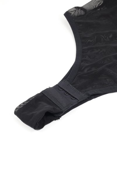 画像14: Novenes  teddy | テディ(ワイヤーあり・シースルー・ブラック)  | Obsessive 高級Sexyランジェリー【即日発送・サイズ交換NG・メール便対象】輸入下着・ランジェリー    (14)