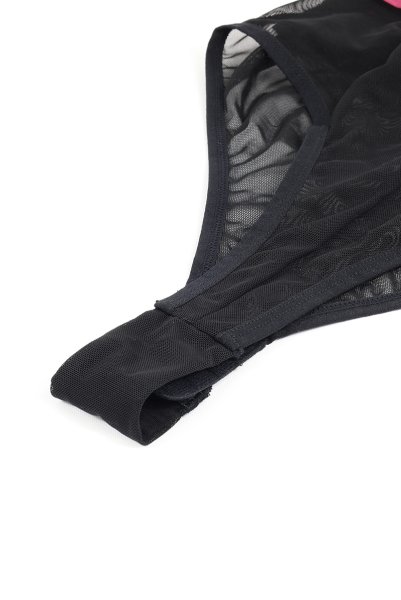 画像16: Novenes  teddy | テディ(ワイヤーあり・シースルー・ブラック)  | Obsessive 高級Sexyランジェリー【即日発送・サイズ交換NG・メール便対象】輸入下着・ランジェリー    (16)