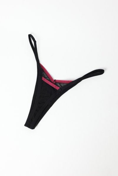 画像14: Novenes corset| ガーターベルト付きコルセット&タンガ2点セット(ワイヤーあり・ブラック)   | 高級Sexyランジェリー Obsessive【即日発送・サイズ交換NG・メール便対象】輸入下着・ランジェリー   (14)