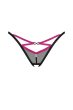 画像1: Novenes crl-thong |クロッチレスタンガ（オープンクロッチ・シースルー・ブラック） | Obsessive 高級Sexyランジェリー【即日発送・サイズ交換NG・メール便対象】輸入下着・ランジェリー   (1)