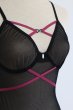 画像21: Novenes chemise  |スリップドレス＆タンガ（ワイヤーあり・シースルー・ブラック） | Obsessive 高級Sexyランジェリー【即日発送・サイズ交換NG・メール便対象】輸入下着・ランジェリー   (21)