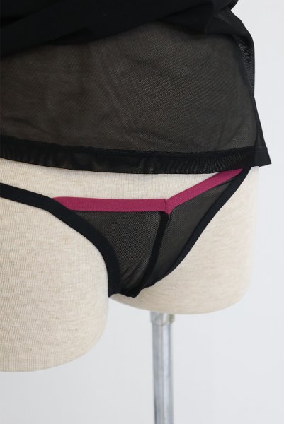 画像24: Novenes chemise  |スリップドレス&タンガ(ワイヤーあり・シースルー・ブラック) | Obsessive 高級Sexyランジェリー【即日発送・サイズ交換NG・メール便対象】輸入下着・ランジェリー   (24)