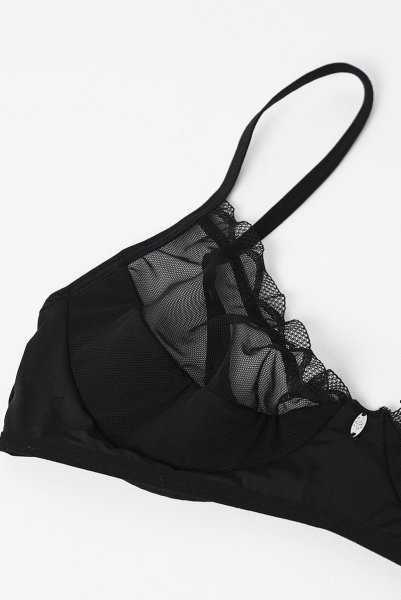 画像11: Stelisa 2-pcs set | ブラ&ショーツ 2点セット(ワイヤーあり・シースルー・レース・ブラック)| Obsessive 高級Sexyランジェリー【即日発送・サイズ交換NG】※メール便対象商品※輸入下着・ランジェリー   (11)