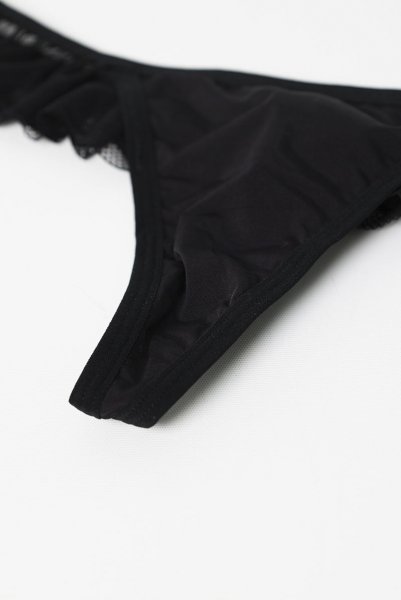 画像18: Stelisa 2-pcs set | ブラ&ショーツ 2点セット(ワイヤーあり・シースルー・レース・ブラック)| Obsessive 高級Sexyランジェリー【即日発送・サイズ交換NG】※メール便対象商品※輸入下着・ランジェリー   (18)