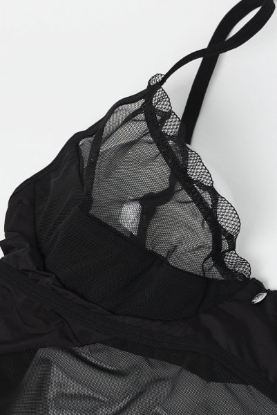 画像11: Stelisa chemise  |スリップドレス&タンガ(ワイヤーあり・シースルー・レース・ブラック) | Obsessive 高級Sexyランジェリー【即日発送・サイズ交換NG】※メール便対象商品※輸入下着・ランジェリー   (11)