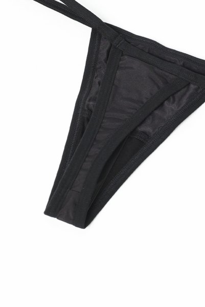 画像16: Stelisa chemise  |スリップドレス&タンガ(ワイヤーあり・シースルー・レース・ブラック) | Obsessive 高級Sexyランジェリー【即日発送・サイズ交換NG】※メール便対象商品※輸入下着・ランジェリー   (16)