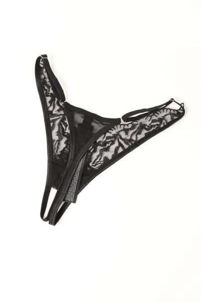 画像10: Arrowel BK crl-thong |クロッチレスタンガ（オープンクロッチ・レース・シースルー・ブラック） | Obsessive 高級Sexyランジェリー【即日発送・サイズ交換NG・メール便対象】輸入下着・ランジェリー   (10)