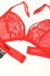画像14: 838 SET 3  red | ホルターネックのシースルーブラ＆Tバックセット・ノンワイヤー・レッド   | 高級Sexyランジェリー Obsessive【即日発送・サイズ交換NG・メール便対象】輸入下着・ランジェリー   (14)