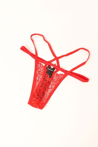 画像17: 838 SET 3  red | ホルターネックのシースルーブラ＆Tバックセット・ノンワイヤー・レッド   | 高級Sexyランジェリー Obsessive【即日発送・サイズ交換NG・メール便対象】輸入下着・ランジェリー   (17)