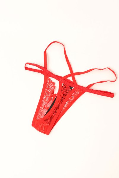 画像18: 838 SET 3  red | ホルターネックのシースルーブラ＆Tバックセット・ノンワイヤー・レッド   | 高級Sexyランジェリー Obsessive【即日発送・サイズ交換NG・メール便対象】輸入下着・ランジェリー   (18)