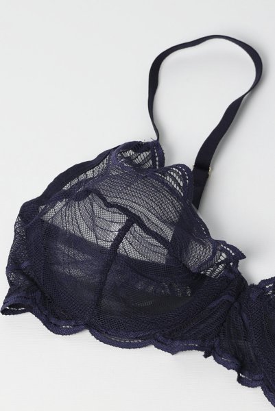 画像11: Nightly Blue 3-pcs set  |ブラ&ガーターベルト&タンガ3点セット(ワイヤーあり・シースルー・ネイビー) | Obsessive 高級Sexyランジェリー【即日発送・サイズ交換NG】※メール便対象商品※輸入下着・ランジェリー   (11)