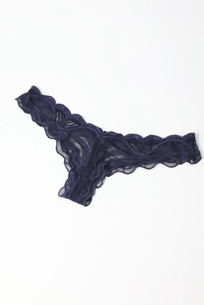 画像15: Nightly Blue 3-pcs set  |ブラ&ガーターベルト&タンガ3点セット(ワイヤーあり・シースルー・ネイビー) | Obsessive 高級Sexyランジェリー【即日発送・サイズ交換NG】※メール便対象商品※輸入下着・ランジェリー   (15)