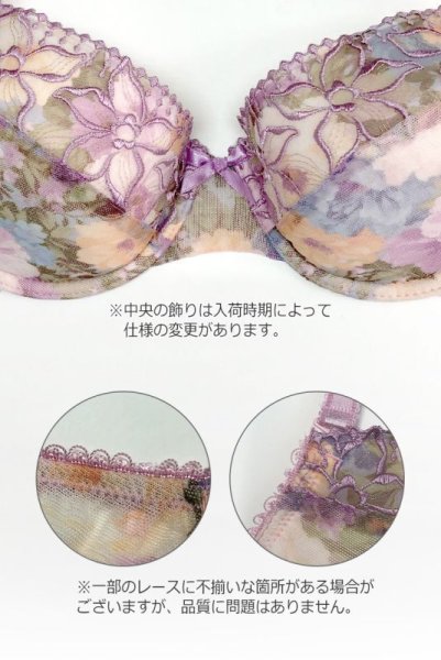 画像3: LAVENDER push  | 雑誌『anan』掲載アイテム・3/4カップ・ワイヤーブラ | Sawren サブレン (3)