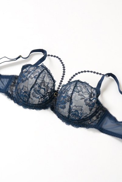 画像10: 【30%OFF】HEAVEN soft  | 一枚レース・パッドなし・ワイヤーブラ・3/4カップ | Sawren サブレン (10)