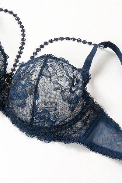 画像11: 【30%OFF】HEAVEN soft  | 一枚レース・パッドなし・ワイヤーブラ・3/4カップ | Sawren サブレン (11)