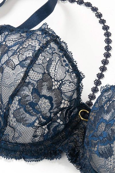 画像12: 【30%OFF】HEAVEN soft  | 一枚レース・パッドなし・ワイヤーブラ・3/4カップ | Sawren サブレン (12)