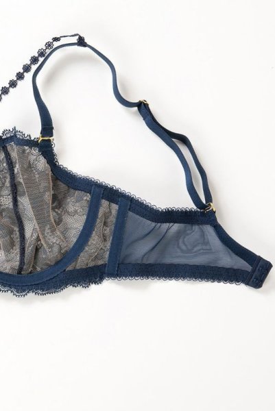 画像13: 【30%OFF】HEAVEN soft  | 一枚レース・パッドなし・ワイヤーブラ・3/4カップ | Sawren サブレン (13)