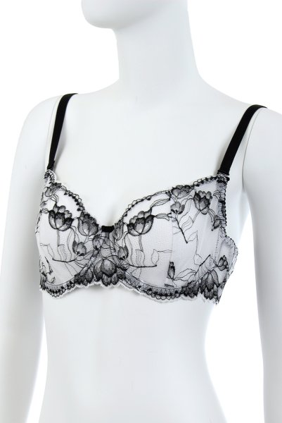 画像8: 【30%OFF】BOUNTY soft  | 一枚レース・パッドなし・ワイヤーブラ・3/4カップ | Sawren サブレン (8)