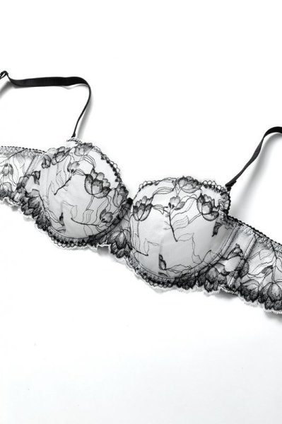 画像10: 【30%OFF】BOUNTY soft  | 一枚レース・パッドなし・ワイヤーブラ・3/4カップ | Sawren サブレン (10)